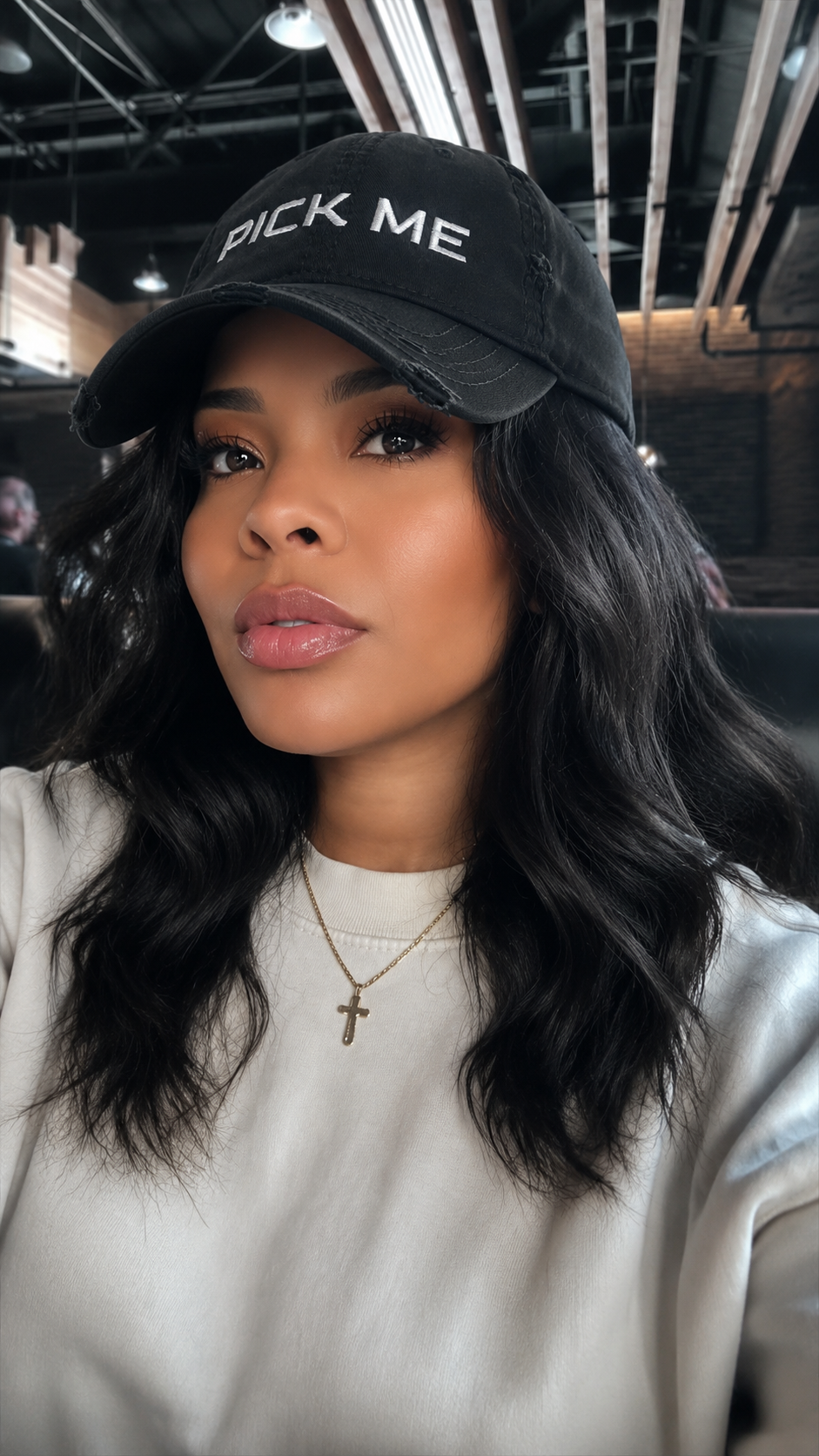 Pick Me Distressed Hat