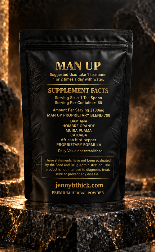 MAN UP x Jennybthck